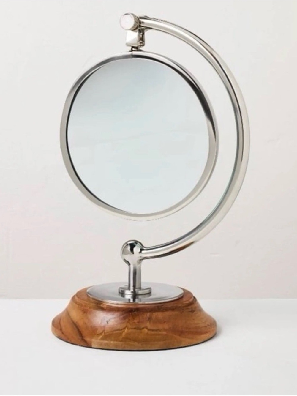 Hearth & Hand Magnolia Desktop Magnifying Glass - Solid Wood & Metal